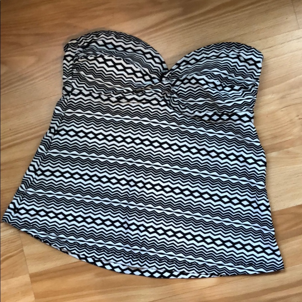 Converse Tankini bathing suit TOP. size Medium